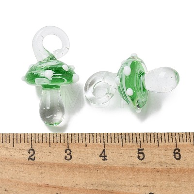 Handmade Lampwork Pendants LAMP-M021-01S-1