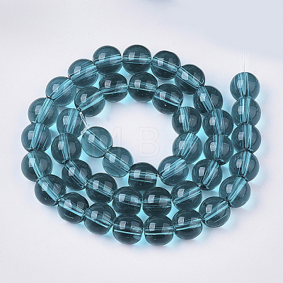 Glass Beads Strands X-GR6mm52Y-1