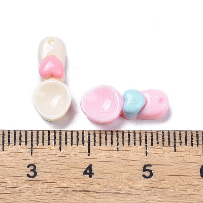 Opaque Cute Resin Decoden Cabochons RESI-B024-03A-1
