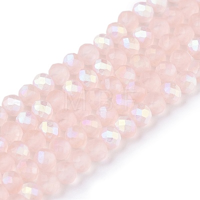 Transparent Glass Beads Strands EGLA-A044-T3mm-MB22-1