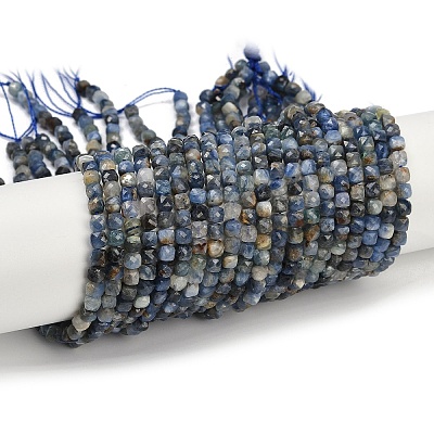 Natural Kyanite Beads Strands G-M092-C01-02-1