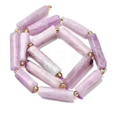 Natural Kunzite Beads Strands G-D353-A15-1