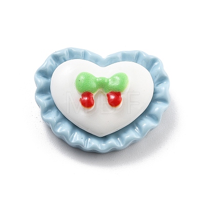 Opauqe Resin Cabochon CRES-I039-01B-1