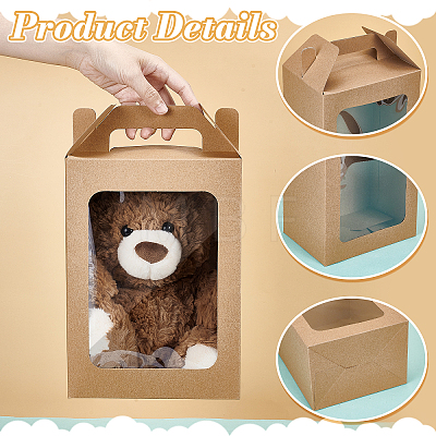 24Pcs Rectangle Paper Storage Gift Boxes CON-WA0001-33C-1