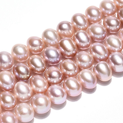 Natural Cultured Freshwater Pearl Beads Strands PEAR-N016-07B-02-1