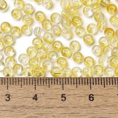 Transparent Colours Glass Round Beads SEED-F006-05A-09-1