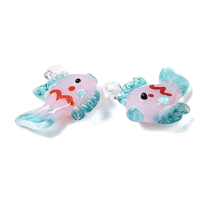 Handmade Lampwork Pendants LAMP-B035-01B-09-1