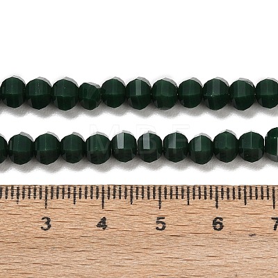 Opaque Glass Beads Strands GLAA-G125-01C-06-1