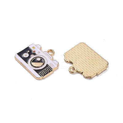 Alloy Enamel Pendants ENAM-R149-12A-G-1