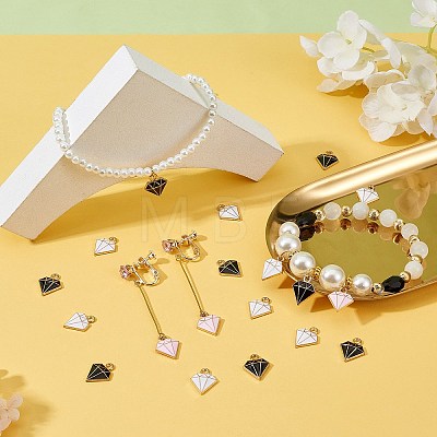 Alloy Enamel Charms ENAM-SZ0003-02A-1