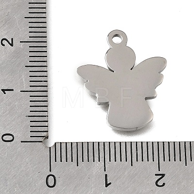 304 Stainless Steel Pendants STAS-E532-06P-1