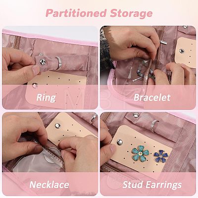 Polyester Jewelry Storage Bags AJEW-WH0752-770A-1