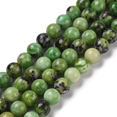 Natural Serpentine Bead Strands G-N166-26-1