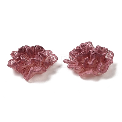 Opaque Resin Cabochons RESI-E049-03D-1