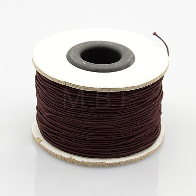 Elastic Round Jewelry Beading Cords Nylon Threads NWIR-L003-B-03-1