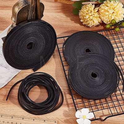 Flat Cowhide Leather Cord WL-GF0001-09D-01-1