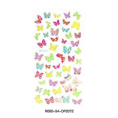 Nail Decals Stickers MRMJ-R090-54-DP2072-1