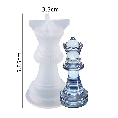 Chess Silicone Mold X-DIY-O011-04-1