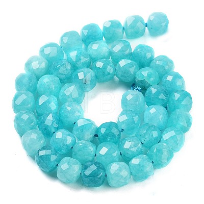 Natural White Jade Beads Strands G-H028-A09-08-1