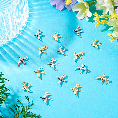 18Pcs 2 Colors Alloy Pendants FIND-TADJ0001-20-1