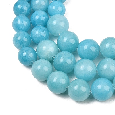 Natural Mashan Jade Graduated Beads Strands GG-CBA2AE1-A08-L-1