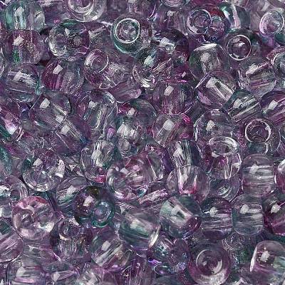 Transparent Colours Glass Round Beads SEED-F006-05A-12-1