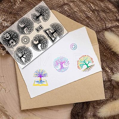 Custom PVC Plastic Clear Stamps DIY-WH0439-0375-1