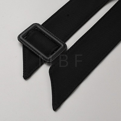 Tie a Knot Polyester Waist Belt with Plastic Buckle AJEW-WH20002-10C-1