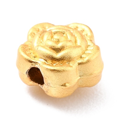 Rack Plating Alloy Beads PALLOY-Z013-36MG-RS-1