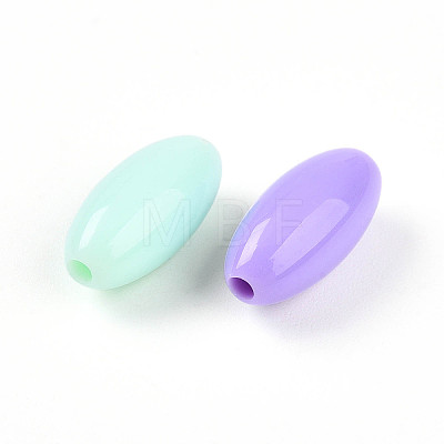 Opaque Acrylic Beads SACR-ZX012-12-1