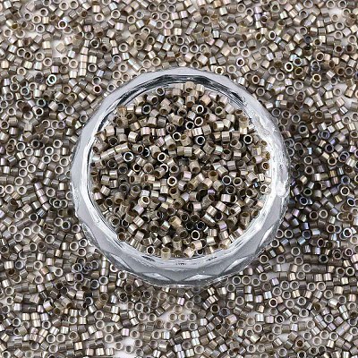 11/0 Grade A Baking Paint Glass Seed Beads SEED-S030-0372-1