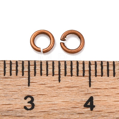 Brass Saw Cut Open Jump Rings LS-KK-G514-01A-R-1