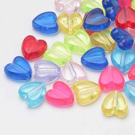 Transparent Acrylic Beads MACR-S272-12-1