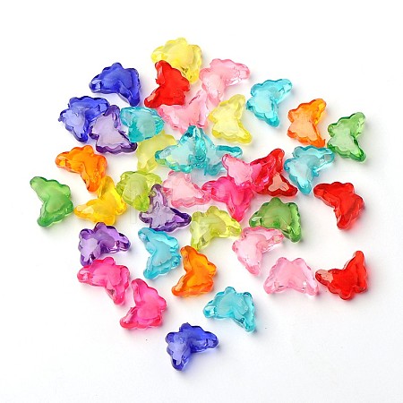 Transparent Acrylic Beads TACR-S102-M-1