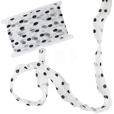 25M Polyester Organza Ribbons SRIB-CY0001-36C-1
