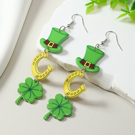 Acrylic Dangle Earrings FS-WG4D8B0-03-1