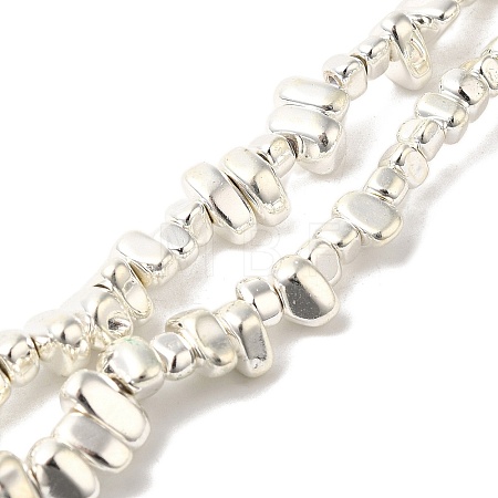 Electroplated Synthetic Non-magnetic Hematite Beads Strands G-I364-B01-S-1