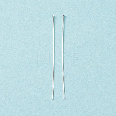 Brass Flat Head Pins X-KK-WH0058-03D-S-1