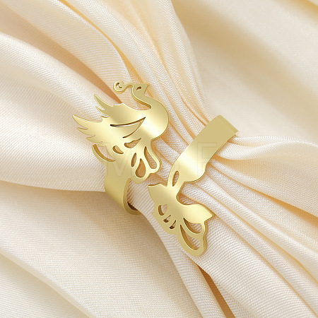304 Stainless Steel Cuff Open Rings WG6E5AE-02-1