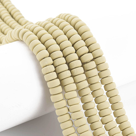 Handmade Polymer Clay Beads Strands CLAY-N008-111-1