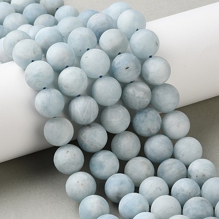 Natural Aquamarine Beads Strands G-C268-D01-1