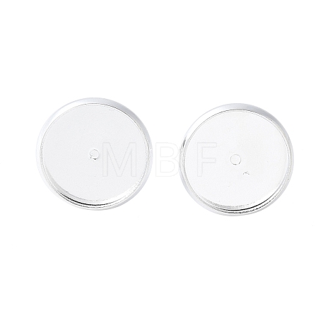 Brass Ear Studs Settings LS-IFIN-Q005-S-1