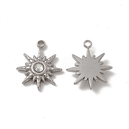 201 Stainless Steel Pendants STAS-J401-VC578-1