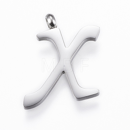 Tarnish Resistant 304 Stainless Steel Pendants STAS-F129-X-P-1