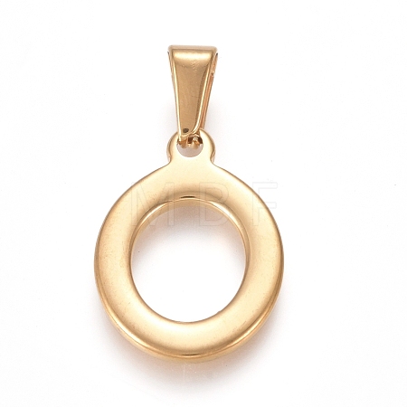 304 Stainless Steel Pendants STAS-F106-95G-O-01-1