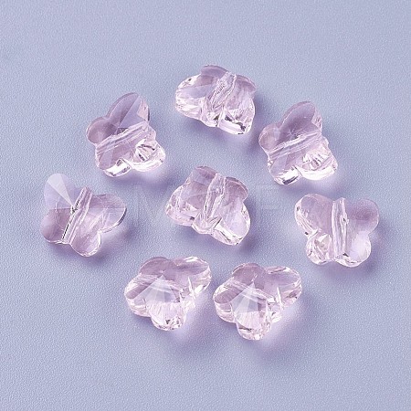 Transparent Glass Beads GLAA-P037-02B-06-1