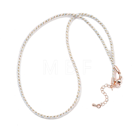 2.5MM Round Nylon Cotton Cord Necklace Making NJEW-C106-01RG-10-1