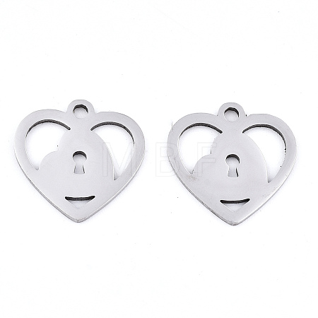 Non-Tarnish 201 Stainless Steel Pendants LS-STAS-S081-073-1