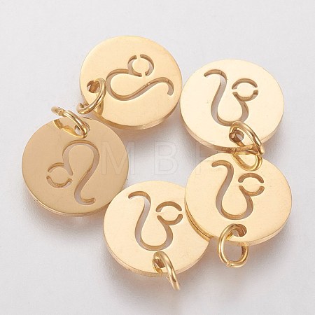 304 Stainless Steel Charms STAS-Q201-T445-5G-1
