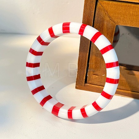 Resin Bangles BJEW-H600-58A-02-1